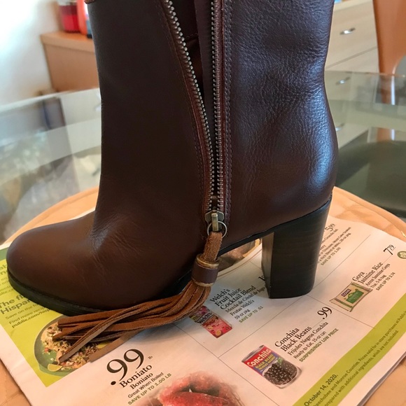 Lauren by Ralph Lauren brown/reddish 6 1/2 - Picture 4 of 11